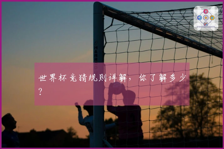 世界杯竞猜规则详解，你了解多少？